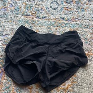 Lululemon speed shorts size 2 good use condition short inseam